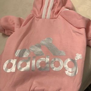 Scheppend New without tags Original medium Adidog  clothes see size chart